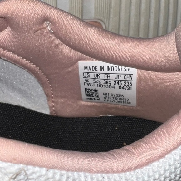 Adidas Pastel Pink and Blue Sneakers - Picture 4 of 4